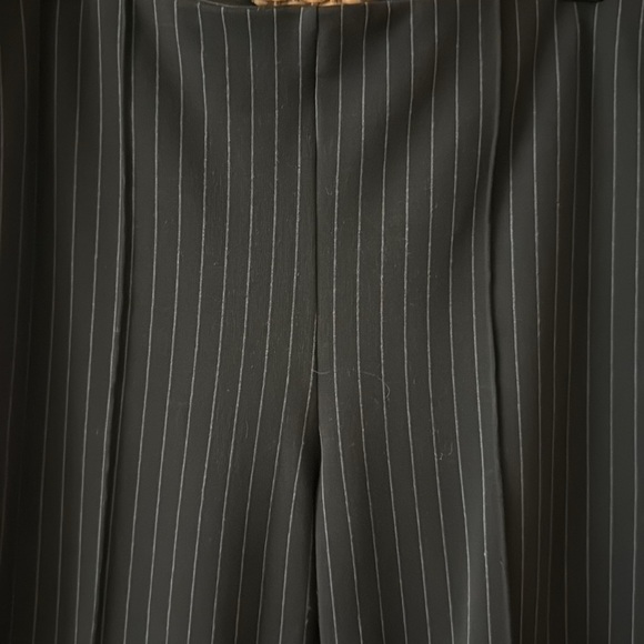 MAEVE Margot Pinstripe Kick Flare Pants - Picture 7 of 10